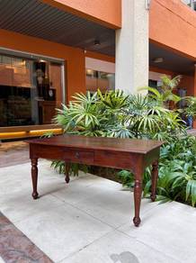 Authentic ANTIQUE solid wood coffee table with 1