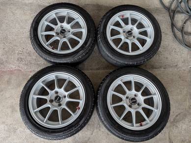 Rim tc105x 15 inch tyr 98% bezza axia myvi blm