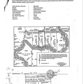 Agricultural Land in Pasir Panjang, NSN