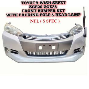 Toyota Wish Sepet ZGE20 NFL 09-17 Bumper Depan