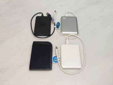 WD & Buffalo Portable HDD 500GB / 1TB