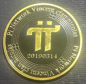 Commomerative Pi Coin - Price per coin 3 Colors