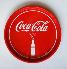 Coke Coca-Cola Metal Service Tray