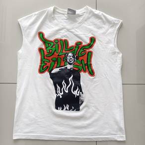 *No Sleeve t-shirt - White*