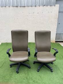 YE73A Kerusi Beroda Ofis Pejabat High Back Chair