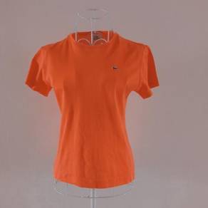 Lacoste Orange Round Neck Tee