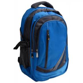 Bag Laptop Ocean Blue/Grey Print Logo dan Tulisan