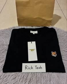 Maison Kitsuné Fox Head Patch T-Shirt