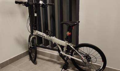 Folding bike with 7- speed gear