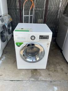 LG 2in1 front load hot washer with dryer 7/4~kg