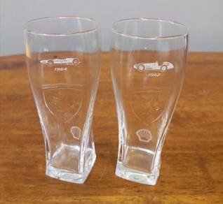 Shell Ferrari glass cup