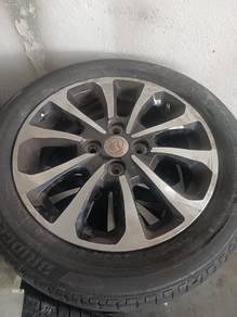 Original Tyre and Rim Bezza car
