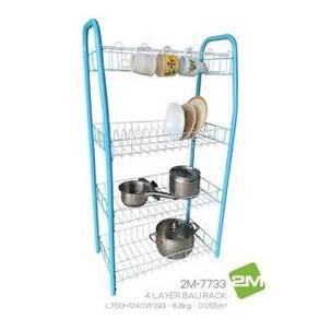 4 tier plate rack/rak pinggan 4 tingkat