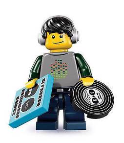 LEGO 8833 Minifigures Series 8 DJ