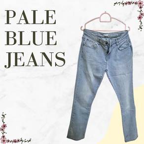 Pale Light Blue Jeans