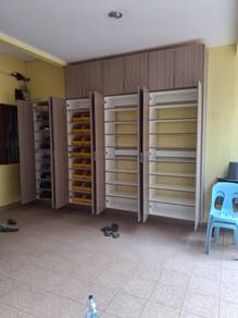 Kitchen cabinet storage cupboard shoes rack