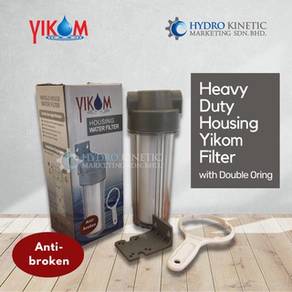 Heavy Duty Yikom Water Filter Single Housing 3/4''