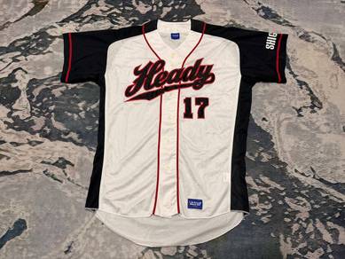 Heady 17 shiga x virtual world  baseball jerseys L
