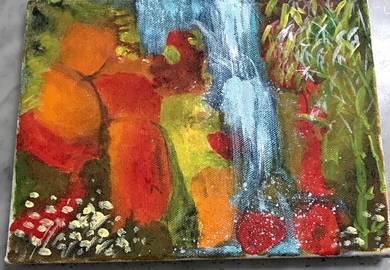 Small Oil Painting (24cm  x 18cm)