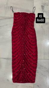 shimmer dress