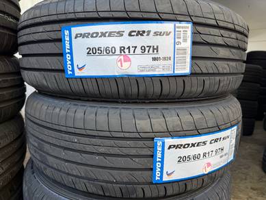 205/60/17 Toyo Cr1 Tayar new Tahun2026