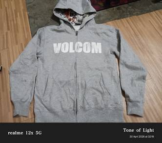 volcom zipper hoodie 