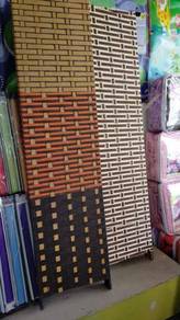 Bidai Kayu 4panel