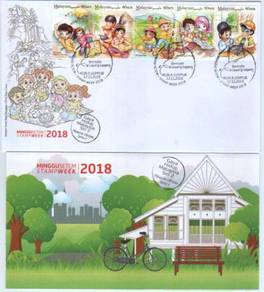First Day Cover Malaysian Lifestyle 2 4 chops 2018