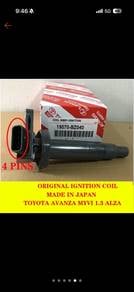 DENSO Ignition Coil 4 Pin Myvi Alza Avanza 4 pcs