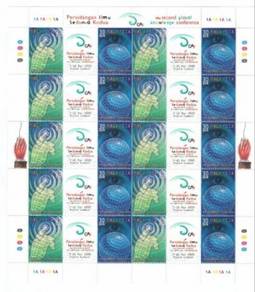 Mint Stamp Sheet Global Knowledge Conference 2000