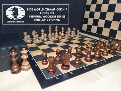FIDE World Championship Solid Wooden Chess Set