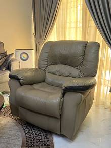 Rocking Sofa Chair Leather (360 degree turn)