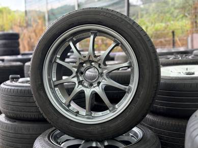 Sport Rim 16 Second Volk Rays CE28 Siap Tayar Seco