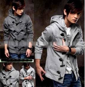 HOT ZiPPER HORN BUTTON HOODIE SWEATER JACKET 🔥