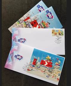 First Day Cover World Post Day Malaysia 2024