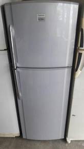 Grey Toshiba Refrigerator Fridge Peti Sejuk Recond