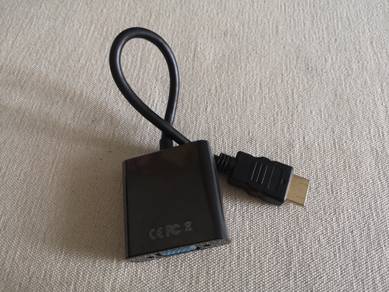 HDMI to VGA Converter Adapter for PC Laptop (NEW)