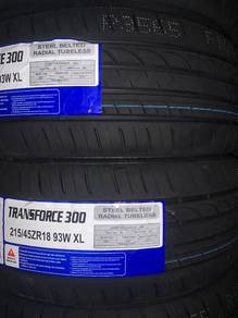 New tyre 215/45/18 Goddard Transforce 300 yr 2024