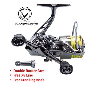 SKYGITZ FishingFans Spinning Double Rocker REEL