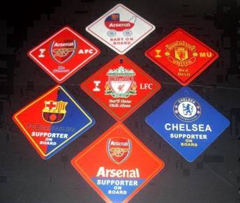 Football Club Stickers (New)