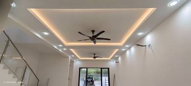 Plaster ceiling and Electrical work