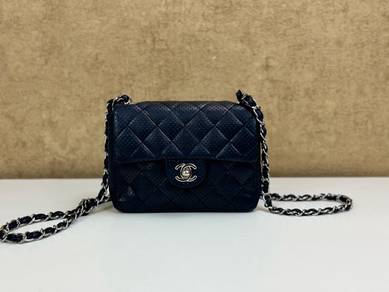 Chanel Perforated Quilted Square Mini