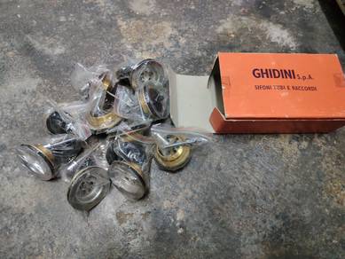 GHIDINI Italy Waste Basin Brass 1¼" (ART.465)