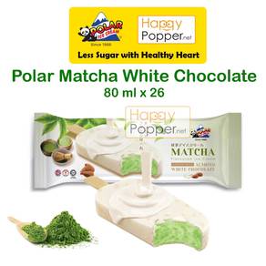 Polar Matcha with White Chocolate Coating 80mlx 26