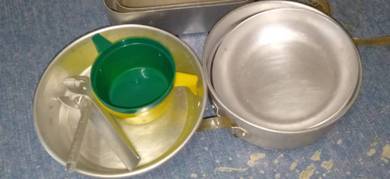 Vintage Camping Mess Kit 