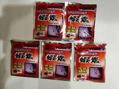 NS Shrimp Fishing Powder Power Memancing Ikan x5