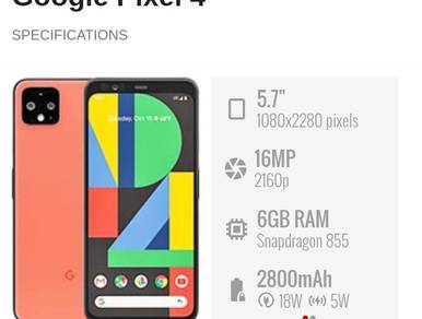 Google Pixel 4 64 GB