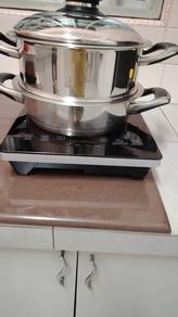 AMC SS Pot-Pan & Steamer Rack (NEW) 50+% Offer
