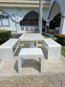 garden set terazzo