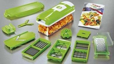 Nicer Dicer Plus -Kit Pemotong Sayur, Buah-buahan